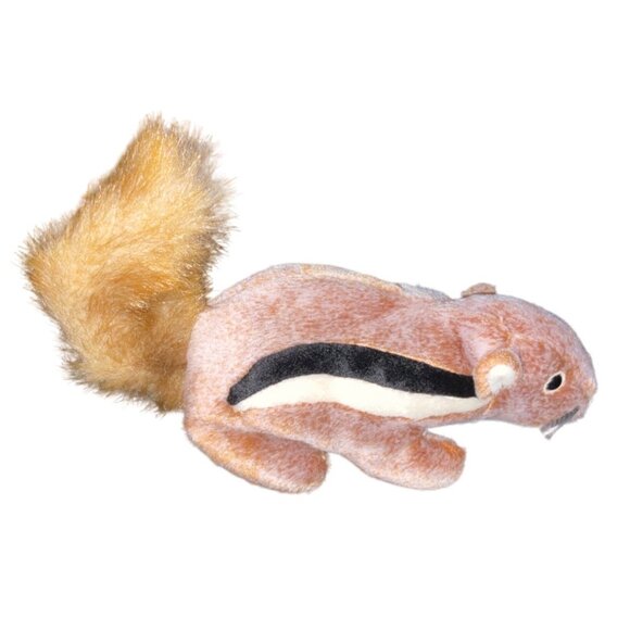 Ty Beanie Baby Chipper Squirrel Plush Toy 1999 Retired Brown With Black Stripe - Picture 4 of 7